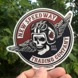 New Speedway Trading Company Wings Logo sticker
