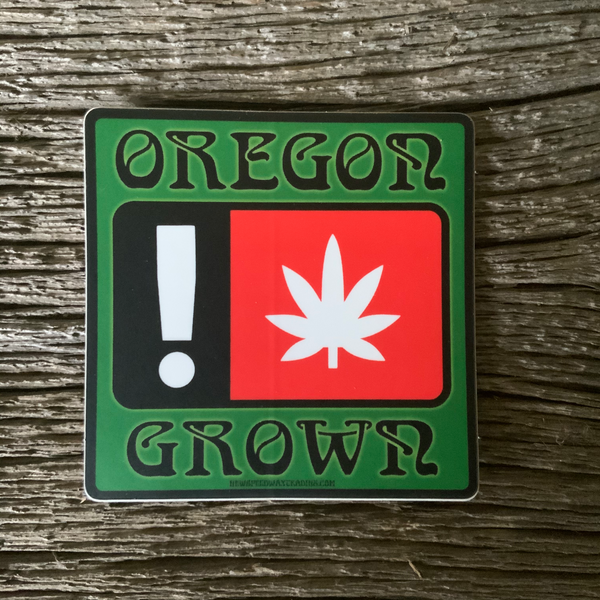Oregon Grown Sticker