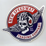 New Speedway Trading Company Wings Logo sticker