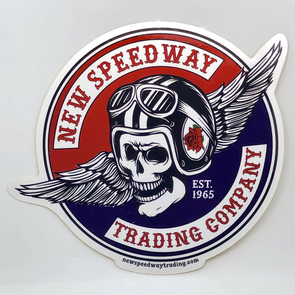 New Speedway Trading Company Wings Logo sticker